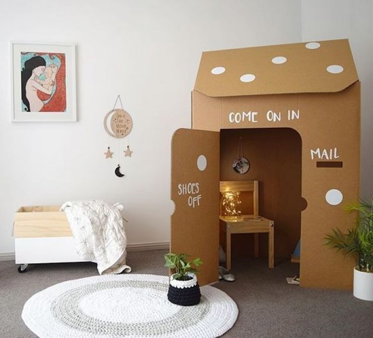 toys with cardboard