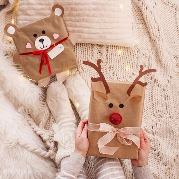 mommo design: 10 DIY GIFT WRAP IDEAS