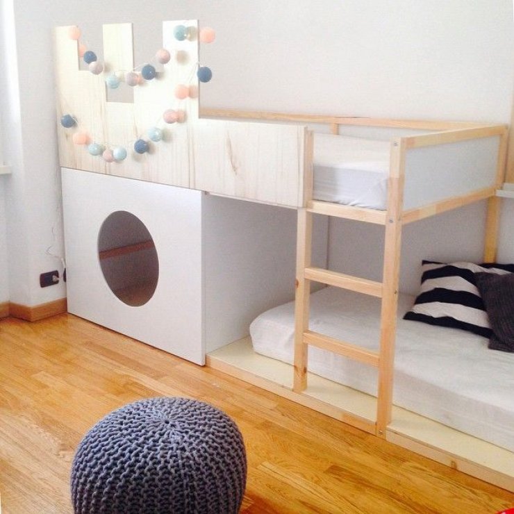8 Ways To Customize Ikea Kura Bed Mommo Design