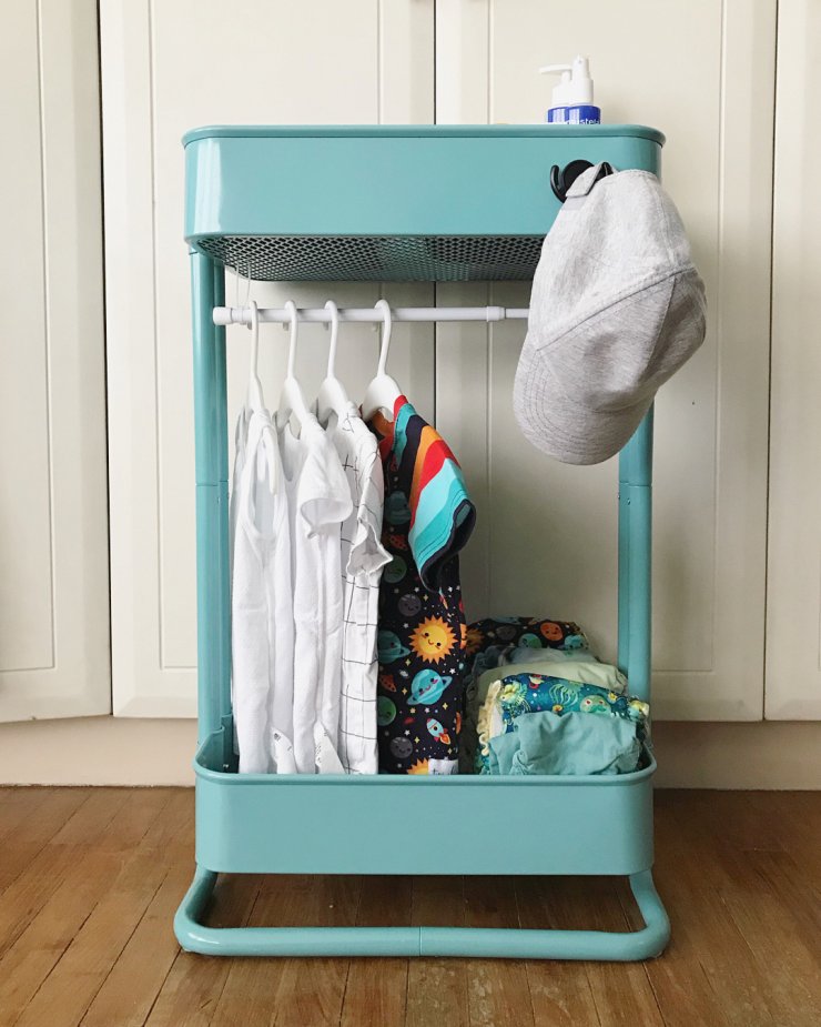 mommo design: MONTESSORI  DIY WARDROBES