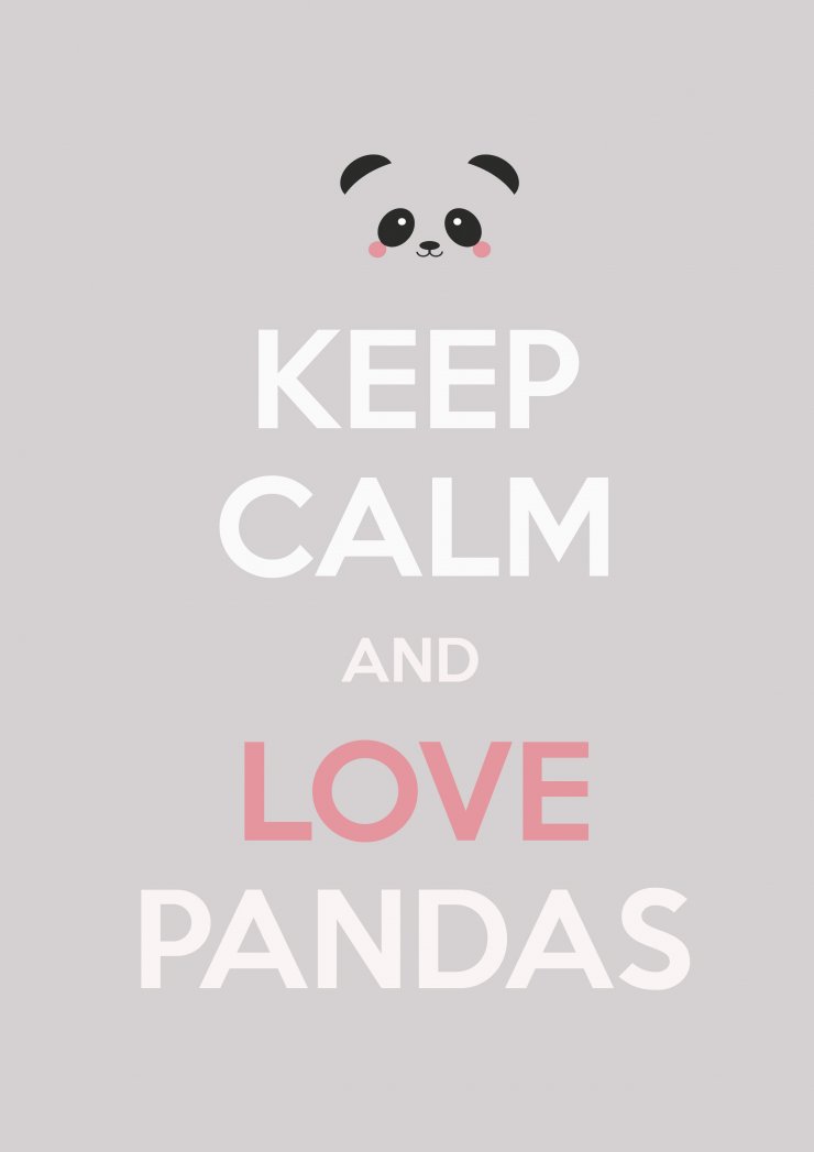 mommo design: PANDA LOVE