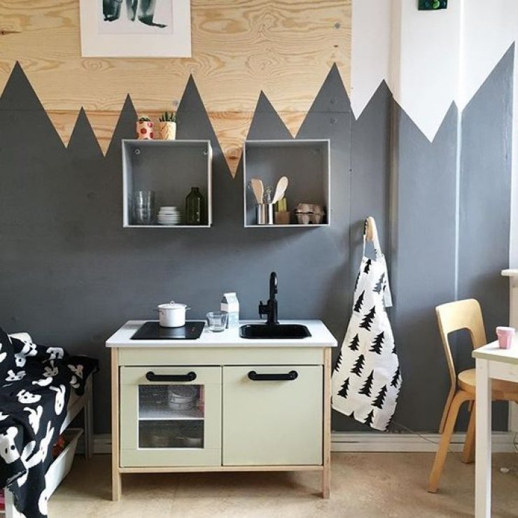 mommo design: PLYWOOD IN KIDS ROOM