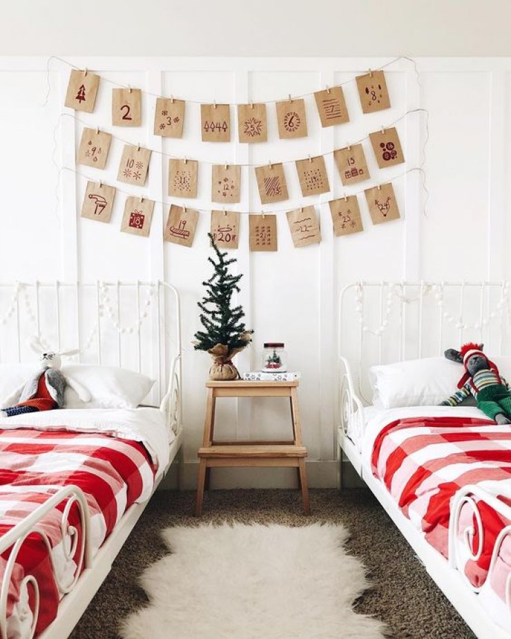 mommo design: XMAS TOUCH IN KID'S ROOM