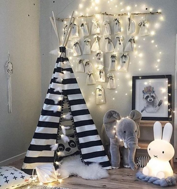mommo design: A FESTIVE TOUCH IN THE KID'S ROOM