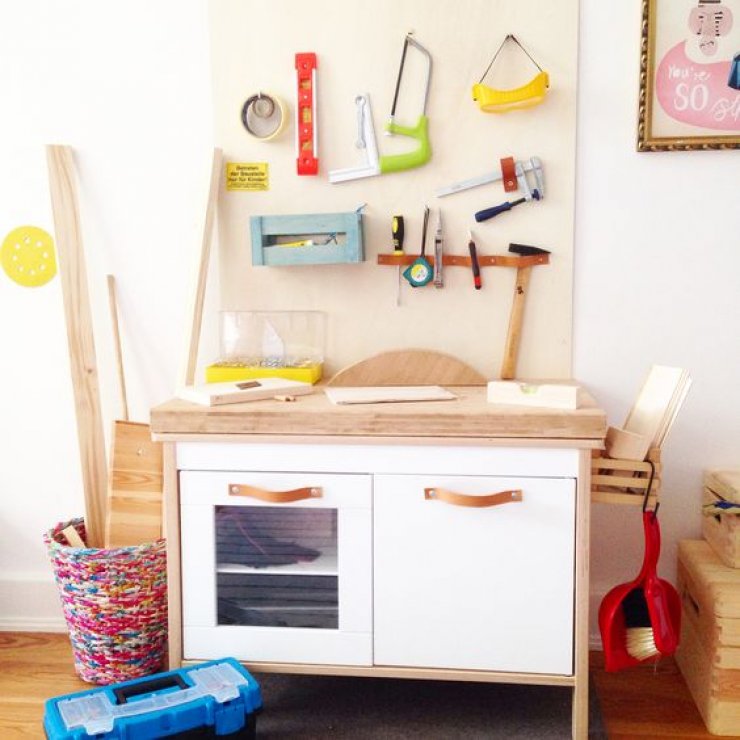 ikea kids tool bench