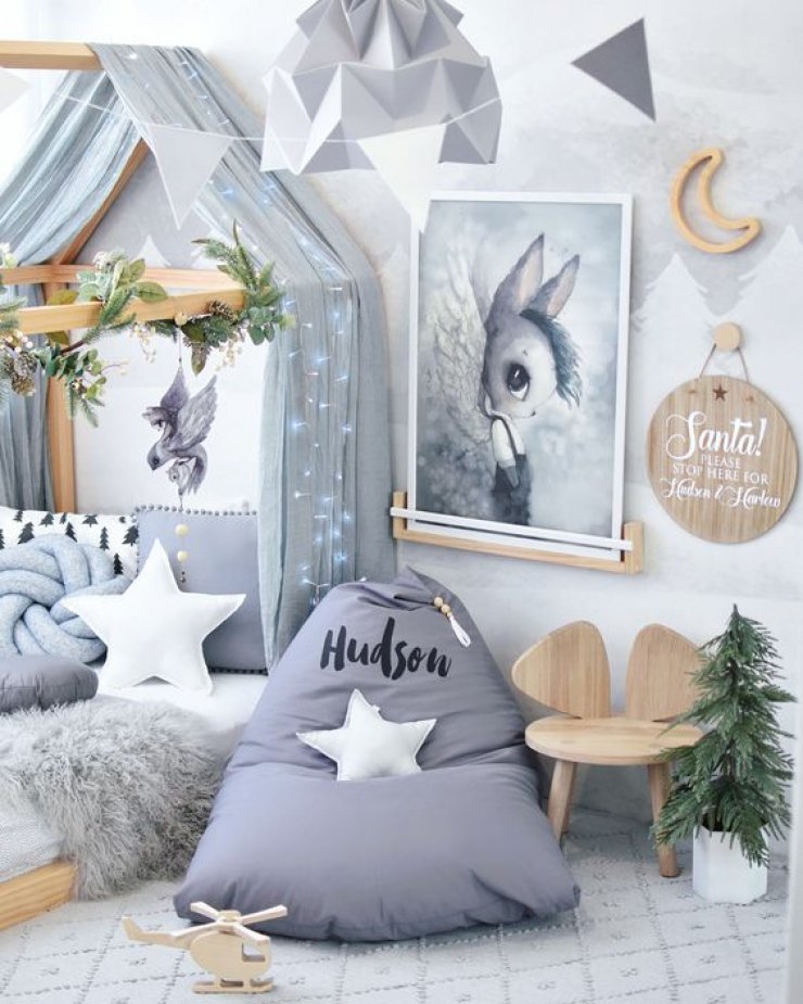 mommo design: XMAS TOUCH IN KID'S ROOM