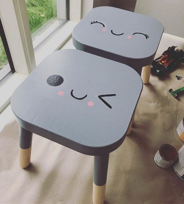 mommo design: IKEA STOOLS HACKS