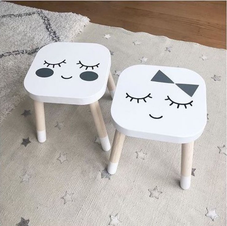mommo design: IKEA STOOLS HACKS