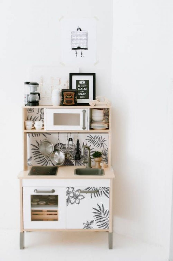 mommo design: IKEA PLAY KITCHEN HACKS