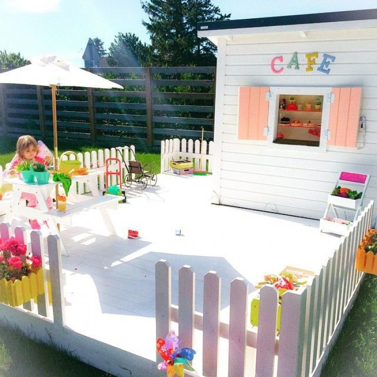 mommo design: OUTDOOR PLAYHOUSES