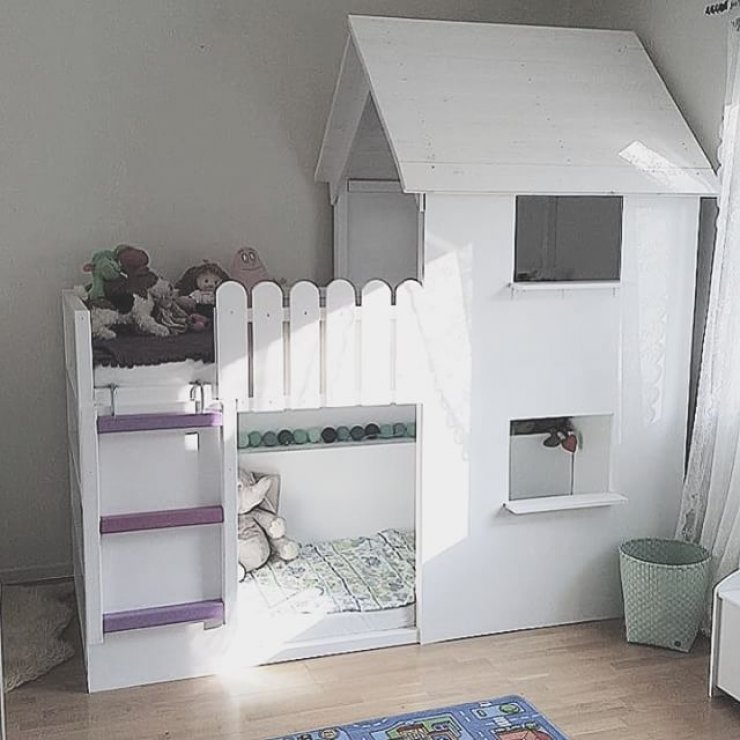 mommo design: 8 WAYS TO CUSTOMIZE IKEA KURA BED