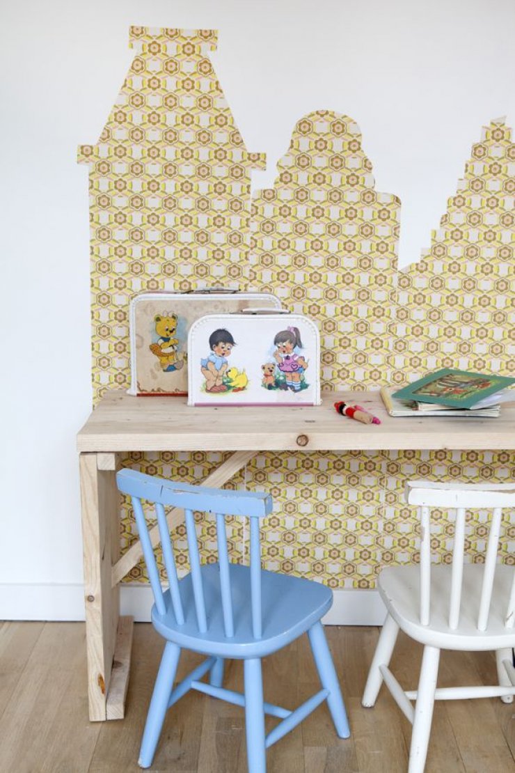 mommo design: 8 DIY WALLPAPER IDEAS