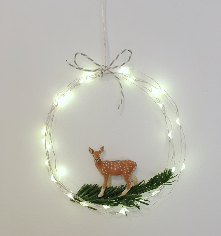 mommo design: WIRE LIGHTS XMAS CRAFTS