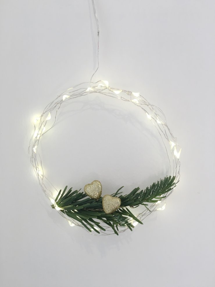 mommo design: WIRE LIGHTS XMAS CRAFTS