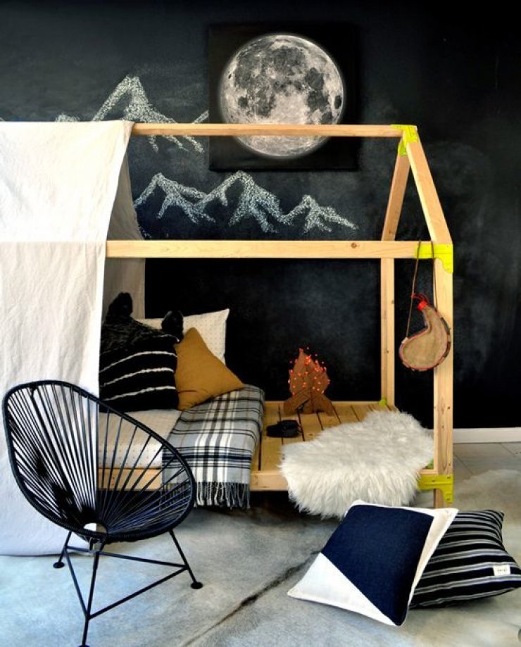 house shaped bed for kids