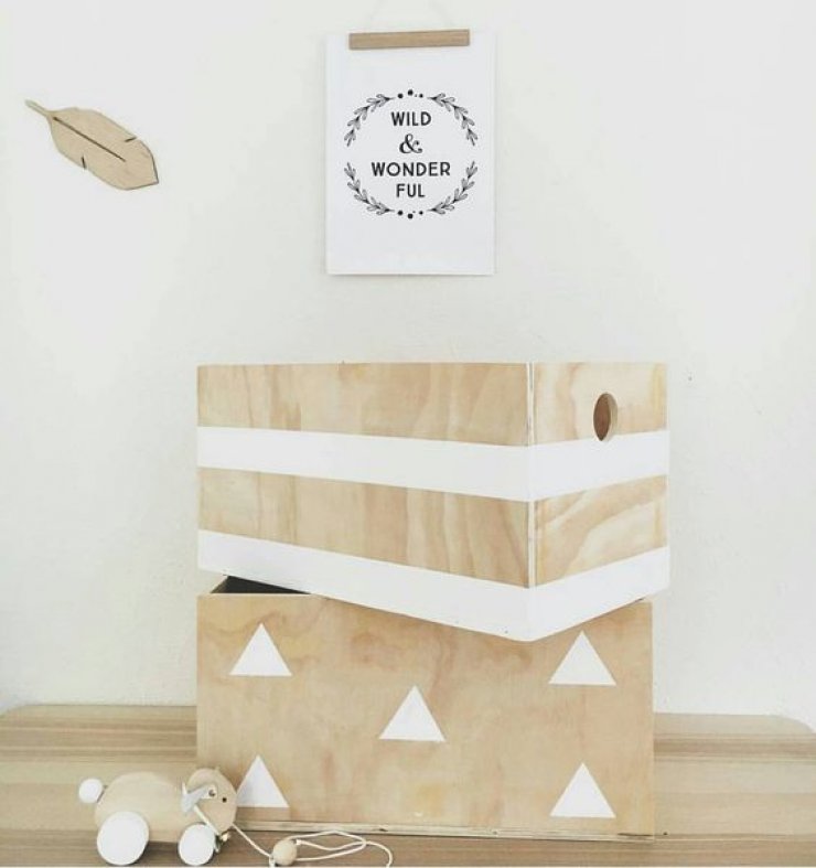 mommo design: PLYWOOD IN KIDS ROOM