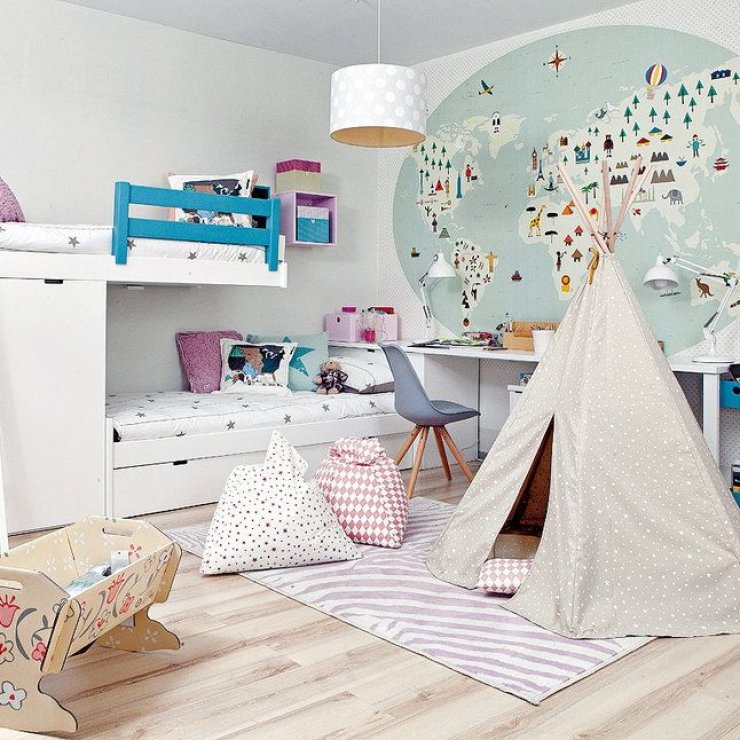 bunk bed with storage