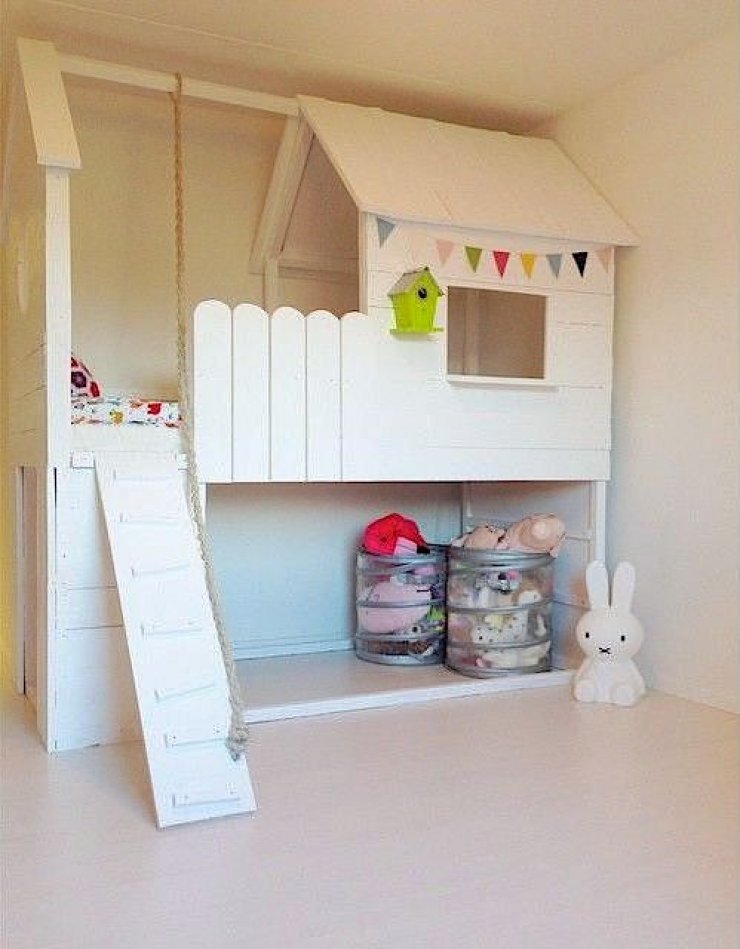 cubby house bed ikea